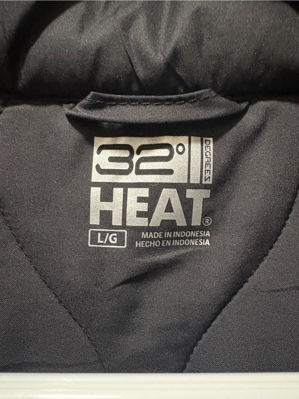 32 Degrees Women’s Shield Tech Onion Quilted Vest Black Large